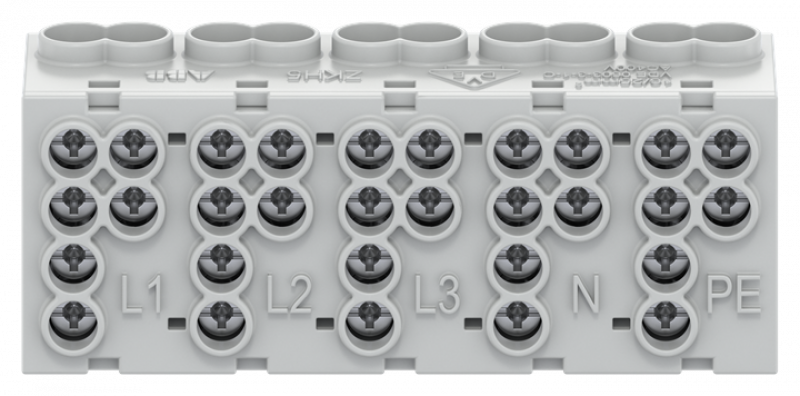 ABB STRIEBEL & JOHN ZKH5 Hauptleitungsklemme 5 polig 2x25 mm2 /1x16mm2