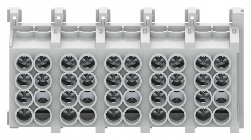 ABB STRIEBEL & JOHN ZHK255 Hauptleitungsabzweigklemme 25 mm² 5pol./4x Klemmstellen, Ausführung C