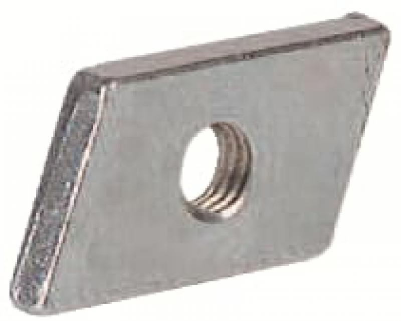 ABB STRIEBEL & JOHN ZX250P10 Einlegemutter M8, Packeinheit 10 Stück