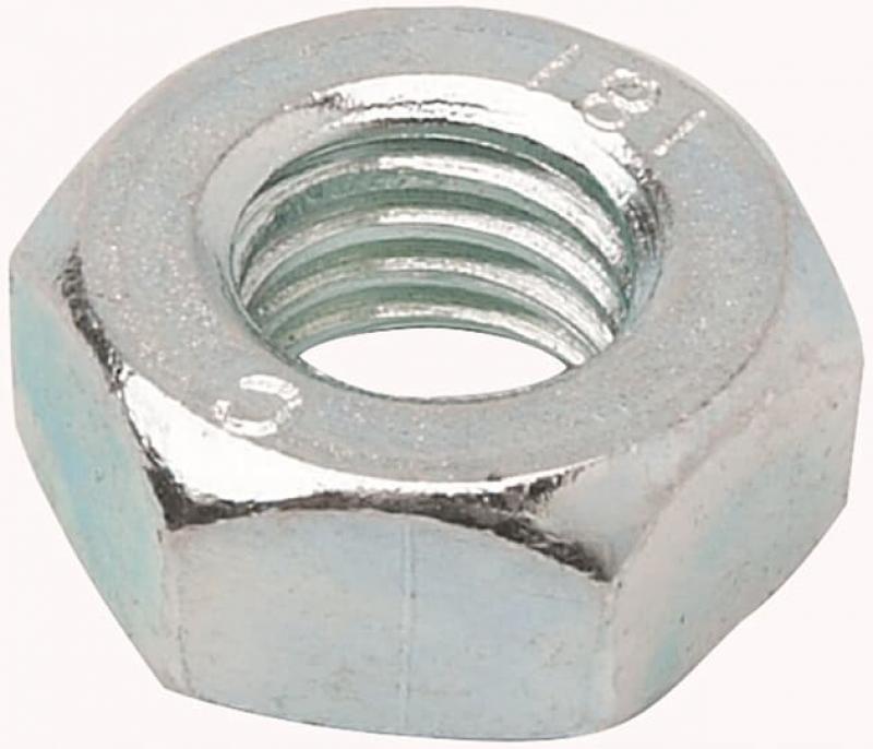 ABB STRIEBEL & JOHN ZX296P10 Sechskantmutter M12 DIN934, verzinkt, Packeinheit 10 Stück