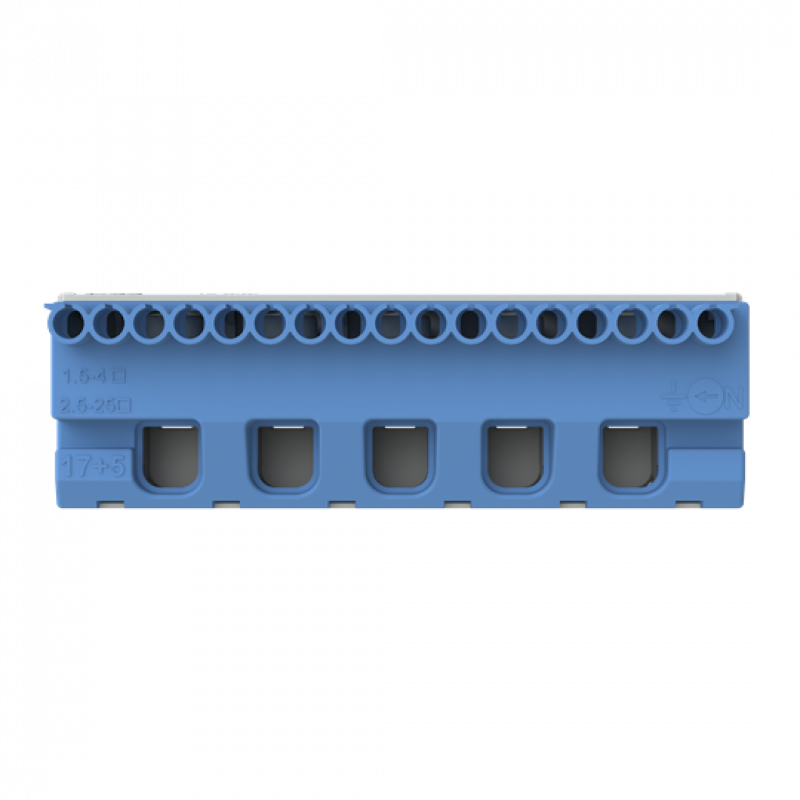 ABB STRIEBEL & JOHN ZK175B N-Klemmenblock 17x4+5x25mm², Quick-Steckklemme