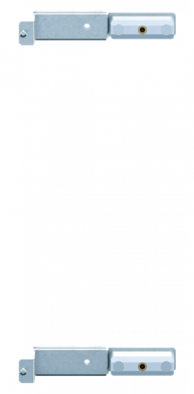ABB STRIEBEL & JOHN ZX2860P2 N/PE Halter, 2 Stück, Sammelschienenhalter, lose Lieferung