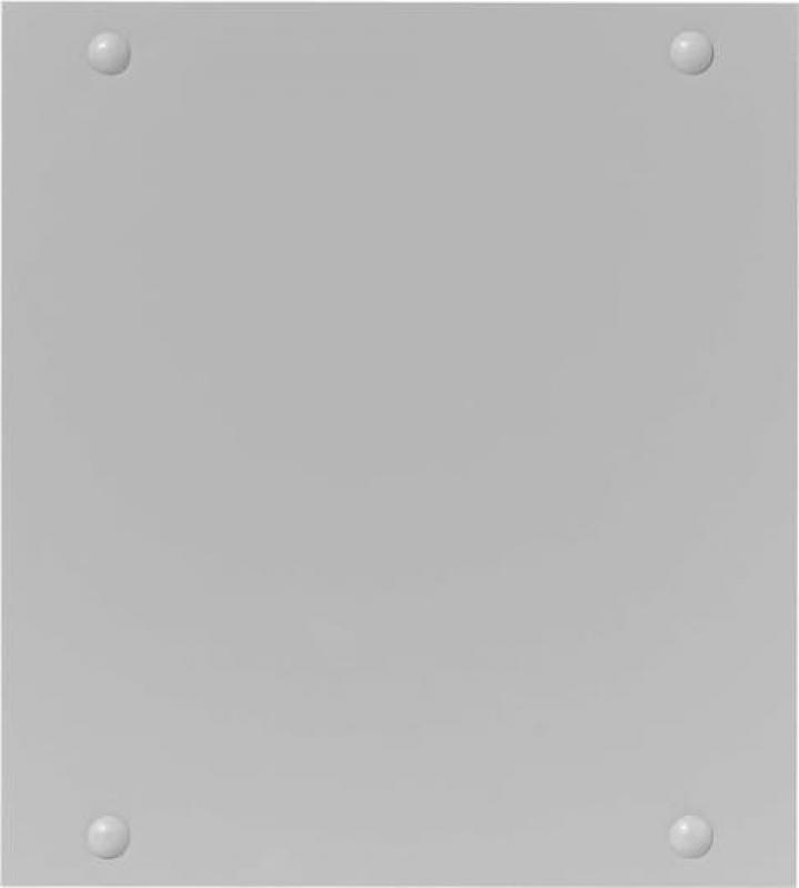 ABB STRIEBEL & JOHN ZH442 Einfachblende für NH2 geschlossen, Zubehör CombiLine Innenausbausystem