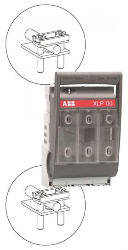ABB STRIEBEL & JOHN ZH412 NH-Lasttrenner NH00 160A mit Bügelklemmen bis 50 mm²