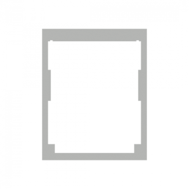 ABB STRIEBEL & JOHN ZH438 Einfachblende NH1, Zubehör CombiLine Innenausbausystem