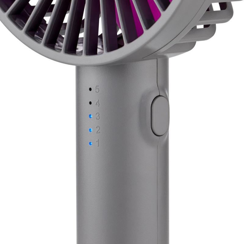 UNOLD 86629 Breezy II Handventilator lila-anthrazit