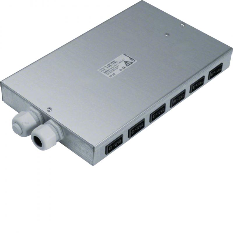 Hager Sammelpunkt Energie Wago 12x tiefschwarz