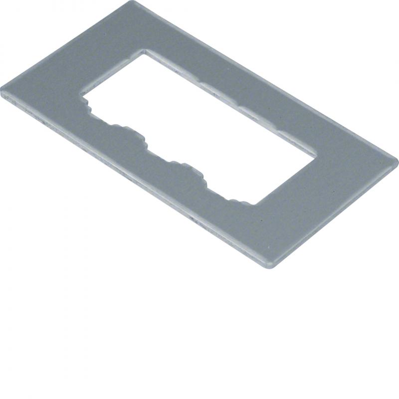 Hager Montageplatte GTVD2/3 3xRJ45 19,5x14,85