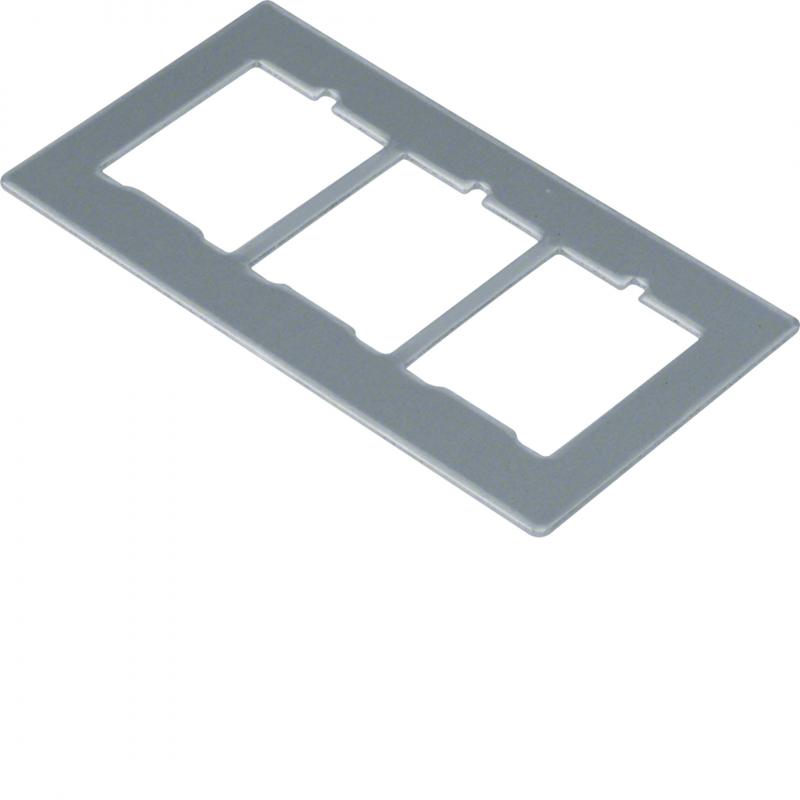 Hager Montageplatte GTVD2/3 3xRJ45 18x22,8