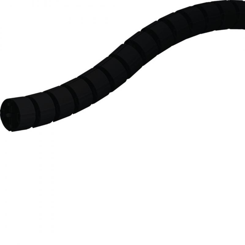 Hager Rundkette d=70mm Lmax=1m tiefschwarz