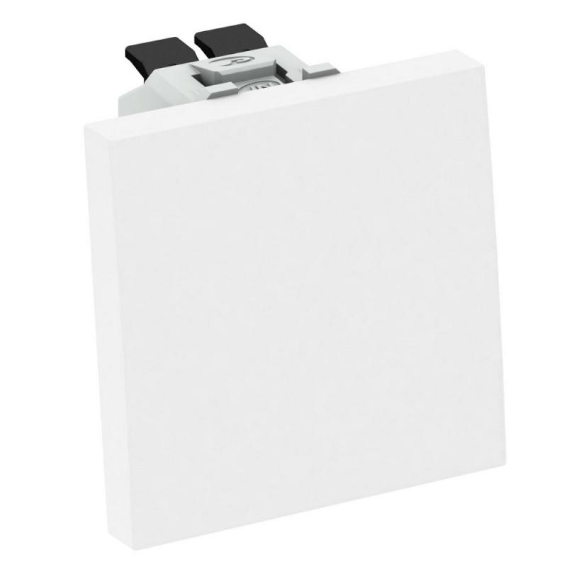 OBO Bettermann 6120966 TA-WB RW1 Wechseltaster 1fach Modul 45 reinweiß RAL 9010 10A 250V