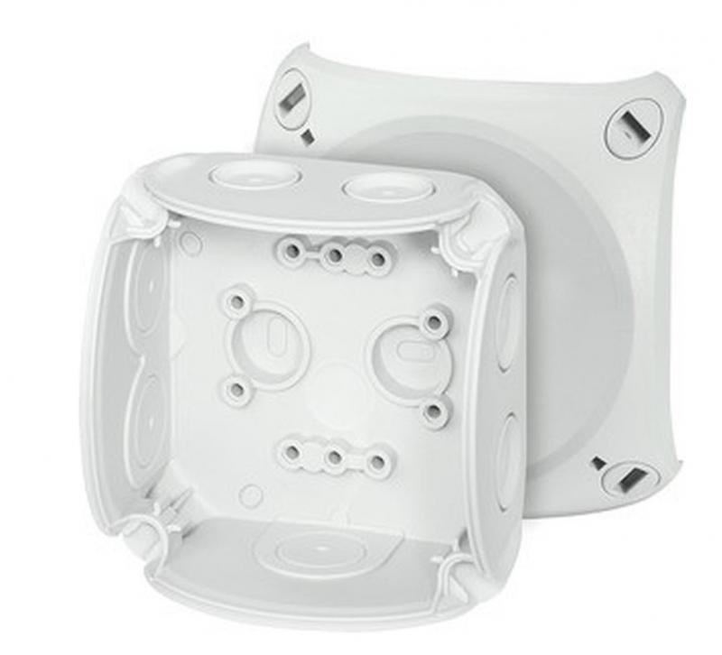 Hensel Kabelabzweigkasten DK 0200 G 93x93x62 mm IP66 grau ohne Klemmen