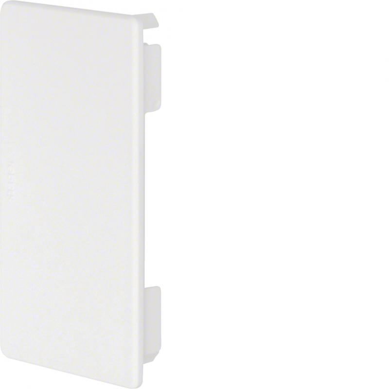 Hager Endstück zu FB 60x110mm verkehrsweiß