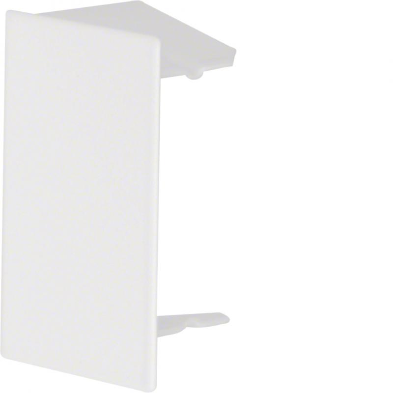 Hager Endstück zu LFS 40x60mm verkehrsweiß