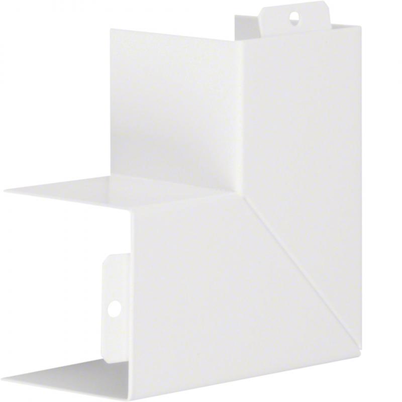 Hager Flachwinkel zu LFS 60x60mm verkehrsweiß