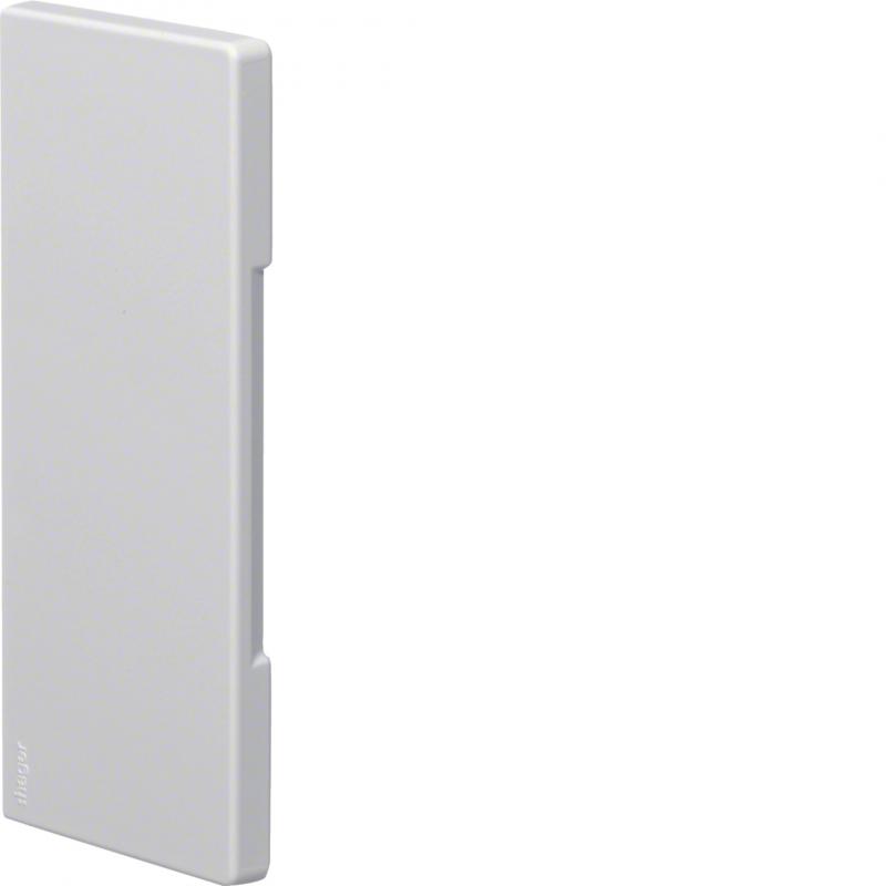 Hager Endstück zu BR, schnittkaschierend, 68x170mm für Oberteil 80mm, Verkehrswe