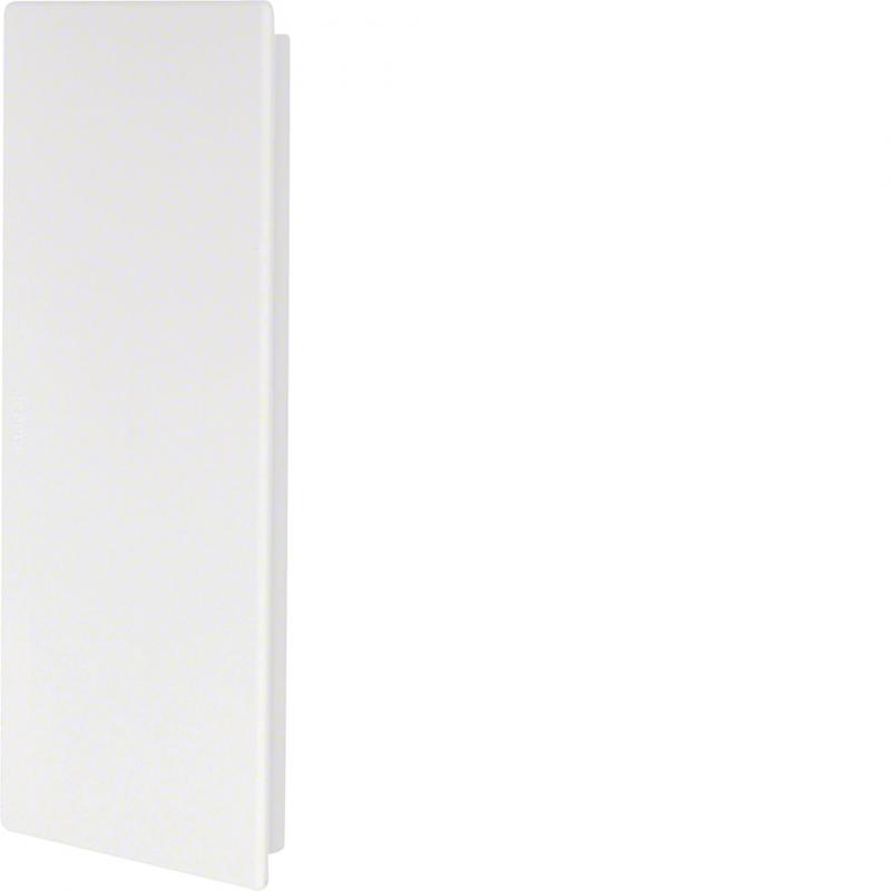 Hager Endstück zu FB 100x230mm verkehrsweiß