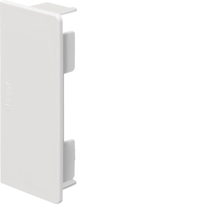 Hager Endstück zu LF 40x90mm verkehrsweiß