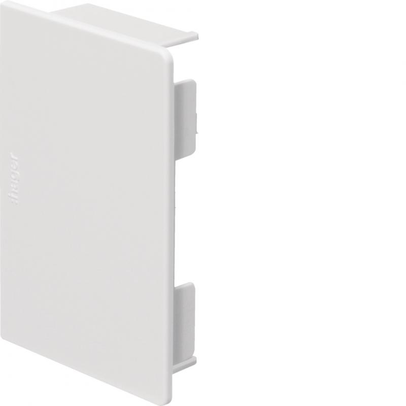 Hager Endstück halogenfrei zu Leitungsführungskanal LF/LFH 60x90 mm verkehrsweiß