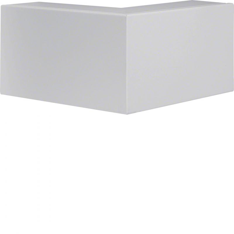 Hager Außeneck PVC zu FB 80x130mm lichtgrau