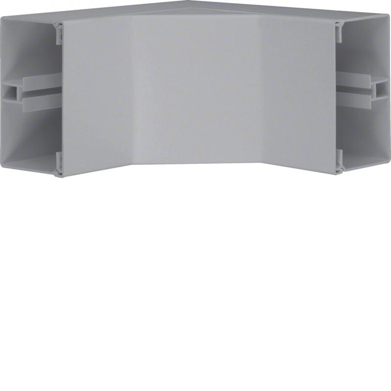 Hager Inneneck PVC zu FB 80x130mm steingrau