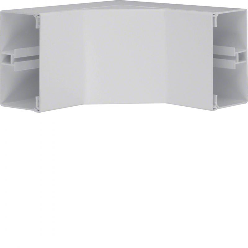 Hager Inneneck PVC zu FB 80x130mm lichtgrau