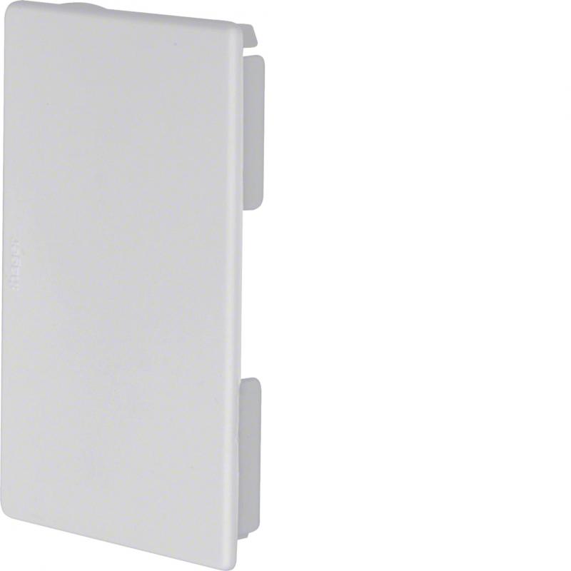 Hager Endstück zu FB 80x130mm lichtgrau