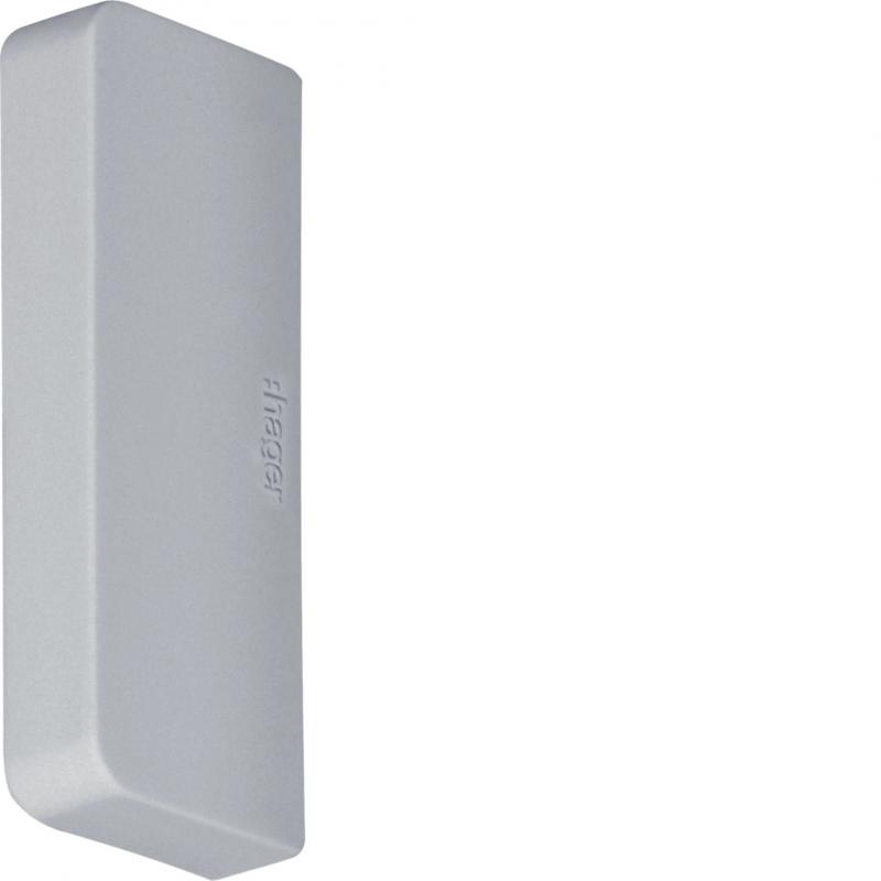 Hager Endstück zu LF 18x45mm steingrau