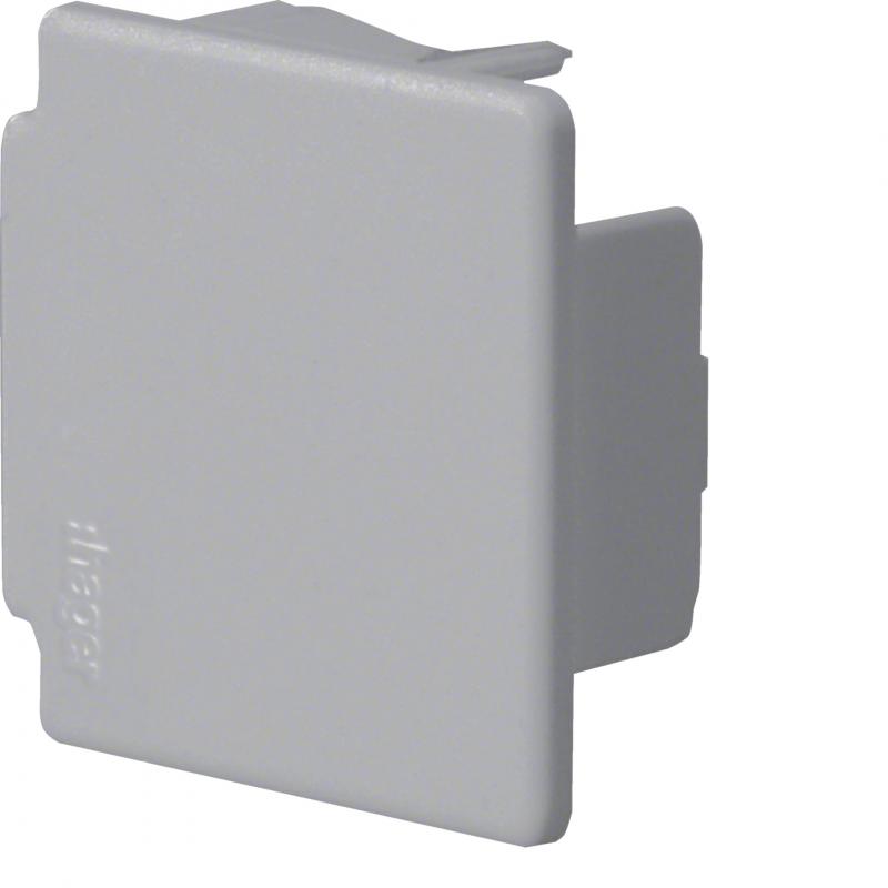 Hager Endstück zu LF 30x30mm steingrau