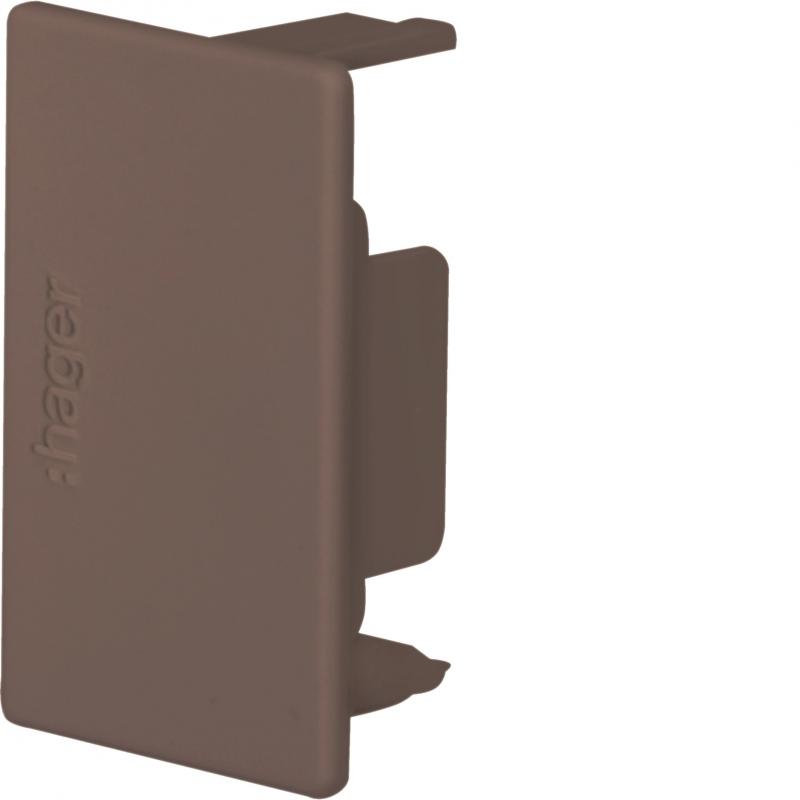 Hager Endstück zu LF 30x45mm braun