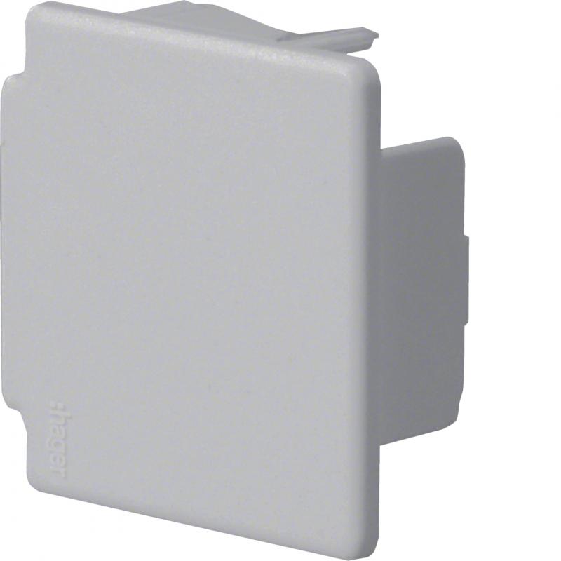 Hager Endstück zu LF 40x40mm lichtgrau