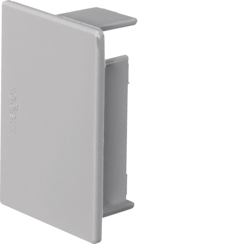 Hager Endstück zu LF/LFH 40x57mm lichtgrau