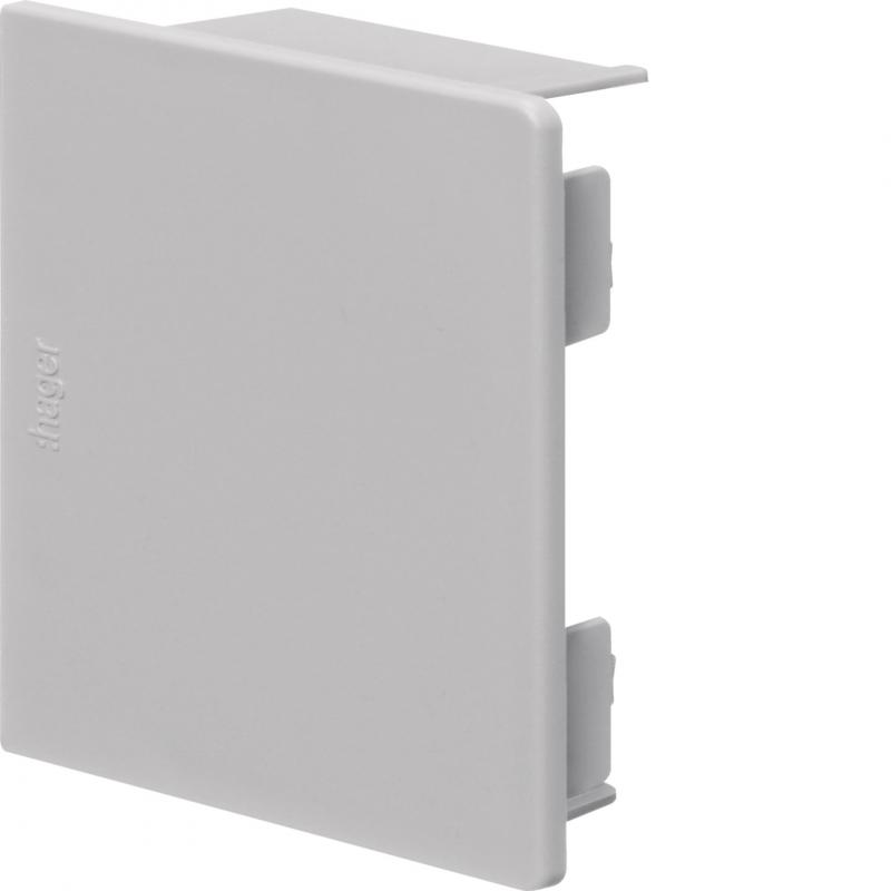 Hager Endstück zu LF 60x57mm lichtgrau
