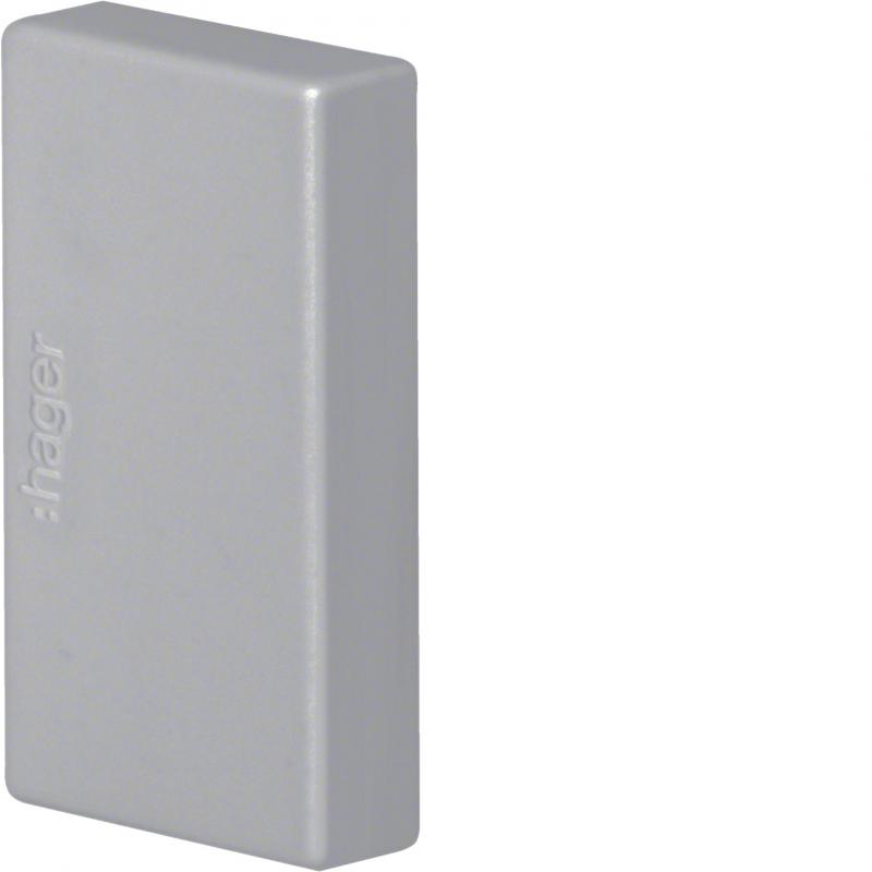 Hager Endstück zu LF 20x33mm steingrau