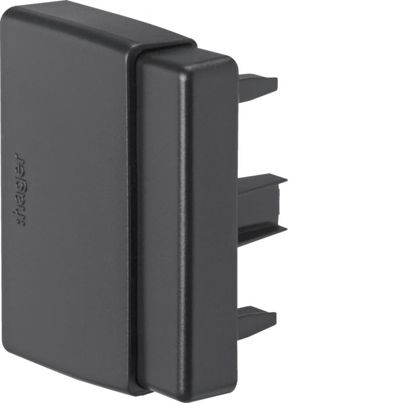Hager Endstück LF (30,40,60)x60mm gschwarz