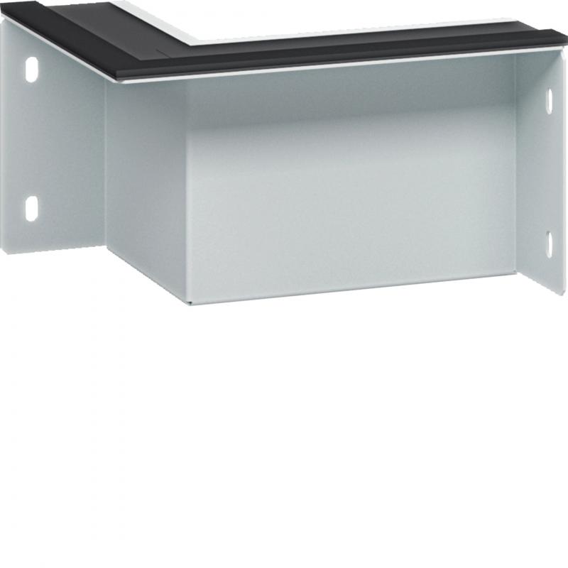 Hager Wandanschlußstück 2-seitig 100x150mm weiß pulverbeschichtet für Brandschut