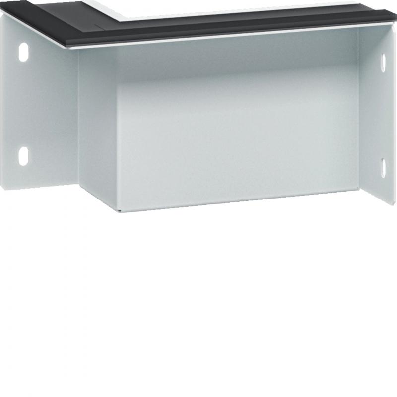 Hager Wandanschlußstück 2-seitig 60x150 mm weiß pulverbeschichtet für Brandschut