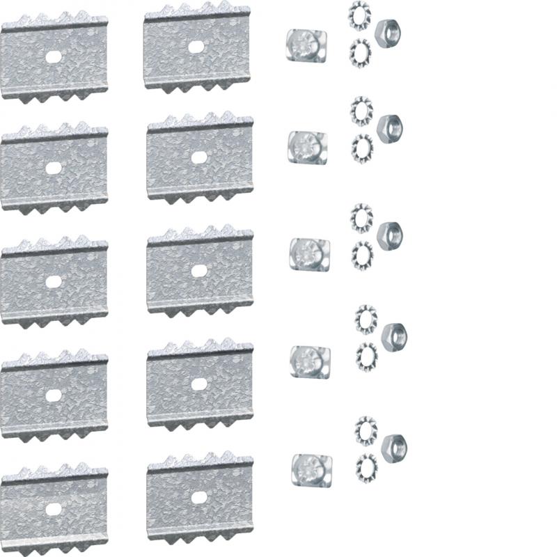 Hager Kupplung Set aus Stahl zu LFS20x30/30x30