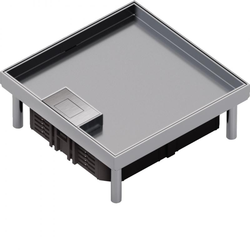 Hager Edelstahlkassette Q06 LE Belags T=15mm