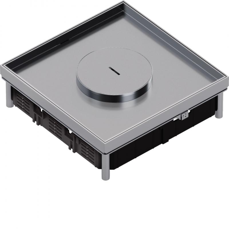 Hager Edelstahlkassette Q12 TM Belags T=15mm