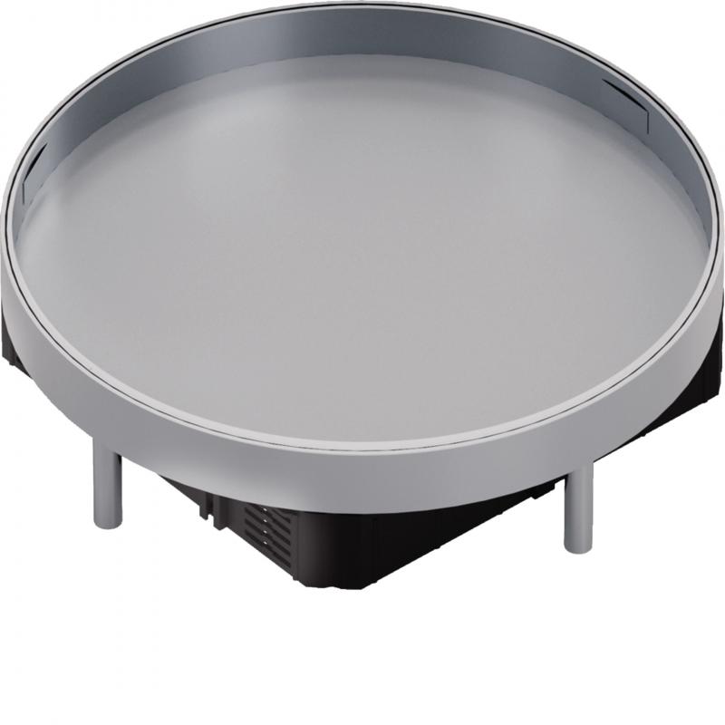 Hager Edelstahlkassette R12 blind Belag T=25mm