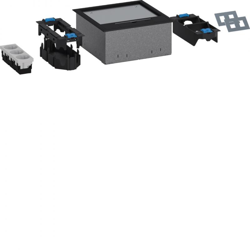 Hager UD-ZuHause Q06 LE Belags T=5mm RAL 9005