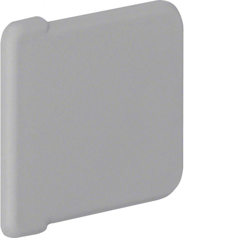 Hager Endstück  V-Kanal BA6 30x25 grau