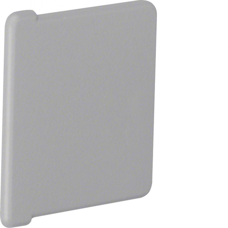 Hager Endstück  V-Kanal BA6 40x40 grau