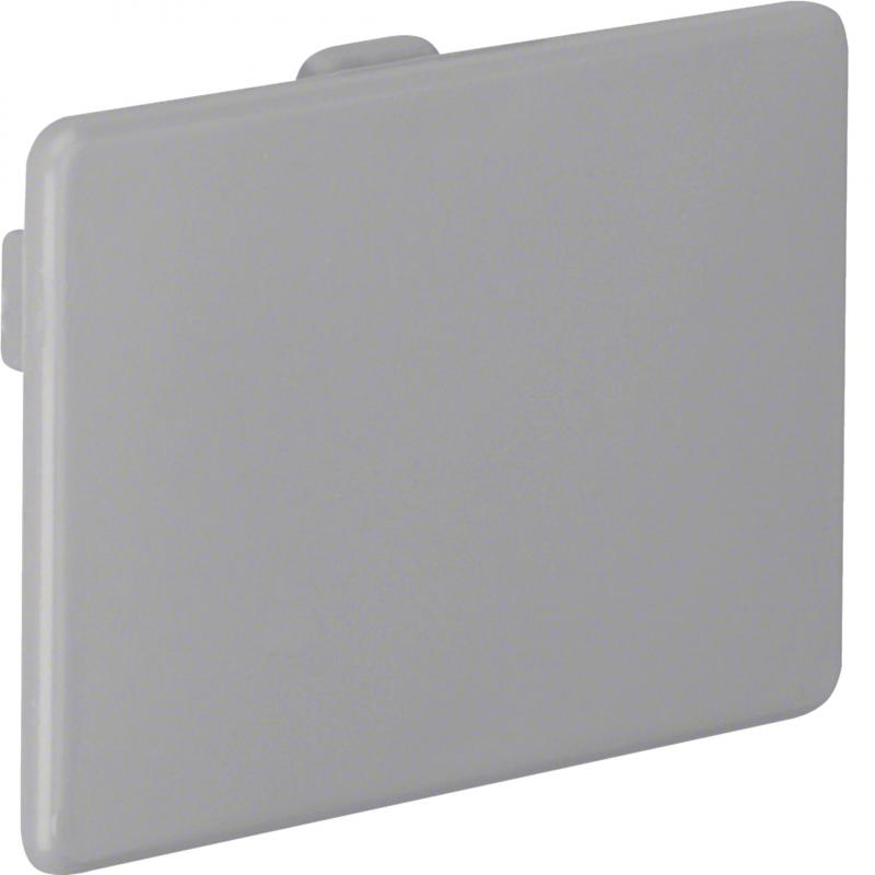Hager Endstück  LKG 75x50mm steingrau