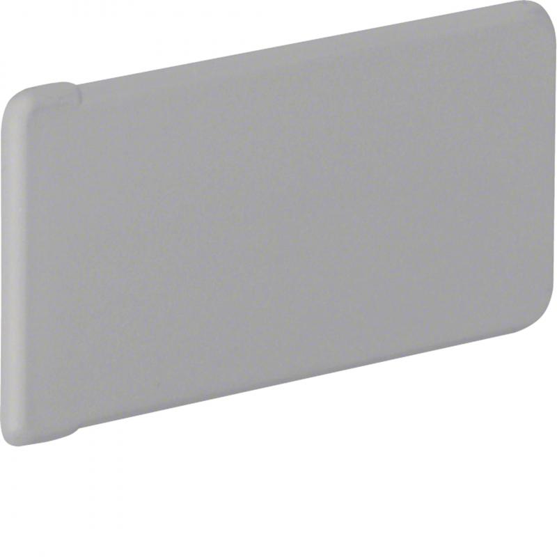 Hager Endstück  V-Kanal BA6 60x25 grau