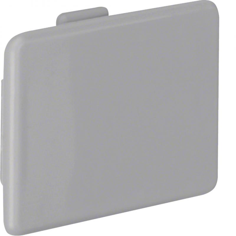 Hager Endstück  LKG 50x37mm steingrau