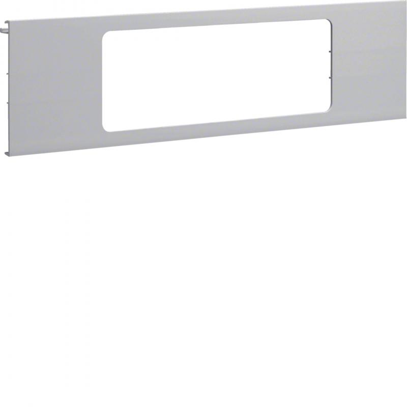 Hager Blende 3-fach R7 PVC BR OT 100 lichtgrau
