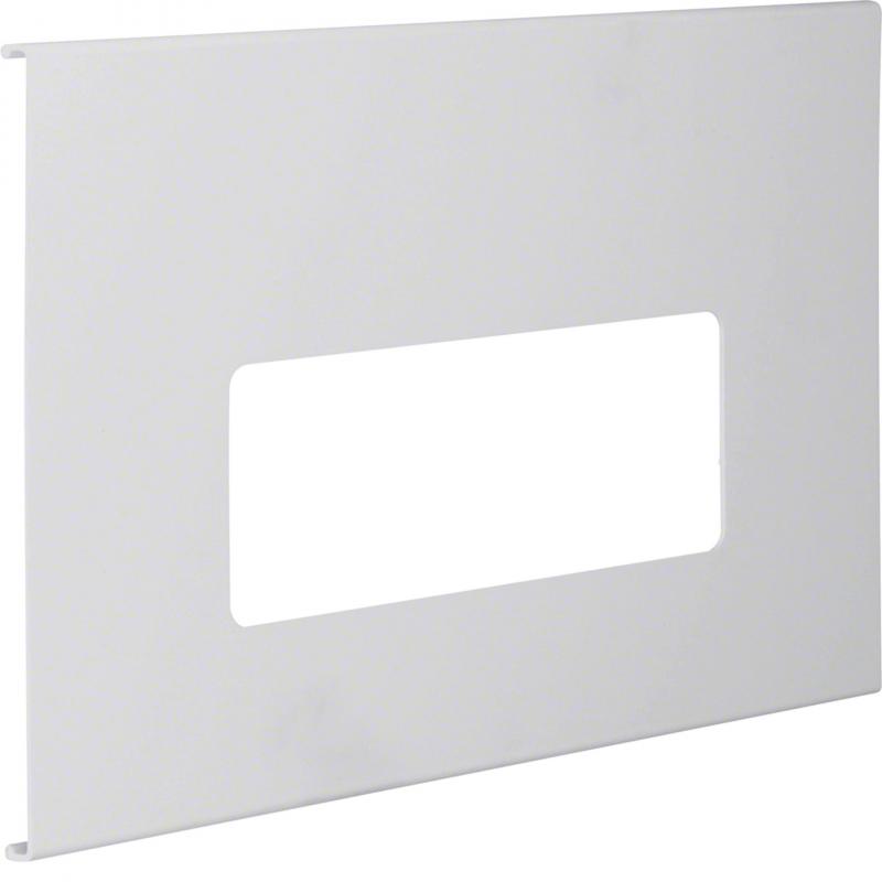 Hager Blende 3-fach R7 PVC FB OT 230 lichtgrau