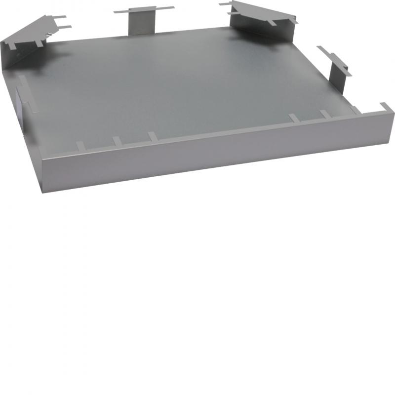 Hager T-Stück Stahl DABA 50x160mm waluminium